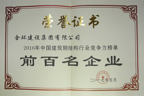 Top 100 Enterprises in 2016